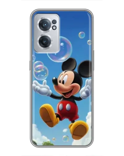 Чехол для OnePlus Nord CE 2 Lite 5G с картинкой «Mickey и мыльные пузыри»
