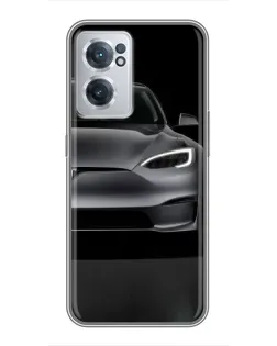 Чехол для OnePlus Nord CE 2 Lite 5G с картинкой «Tesla Model S Look»