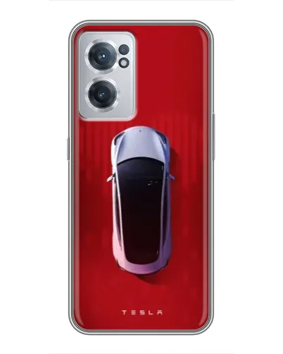 Чехол для OnePlus Nord CE 2 Lite 5G с картинкой «Tesla Top View»