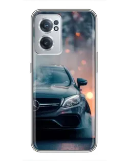 Чехол для OnePlus Nord CE 2 Lite 5G с картинкой «Mercedes — ночной город»