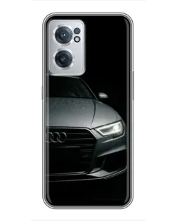 Чехол для OnePlus Nord CE 2 Lite 5G с картинкой «Audi — детализация кузова» Чехол для OnePlus Nord CE 2 Lite 5G с картинкой «Audi — детализация кузова»