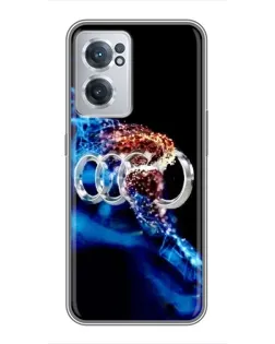 Чехол для OnePlus Nord CE 2 Lite 5G с картинкой «Энергия лого Audi» Чехол для OnePlus Nord CE 2 Lite 5G с картинкой «Энергия лого Audi»