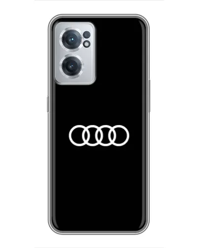 Чехол для OnePlus Nord CE 2 Lite 5G с картинкой «Audi White Logo» Чехол для OnePlus Nord CE 2 Lite 5G с картинкой «Audi White Logo»