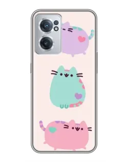 Чехол для OnePlus Nord CE 2 Lite 5G с картинкой «Pusheen трио» Чехол для OnePlus Nord CE 2 Lite 5G с картинкой «Pusheen трио»