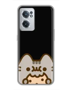 Чехол для OnePlus Nord CE 2 Lite 5G с картинкой «Пушин на черном» Чехол для OnePlus Nord CE 2 Lite 5G с картинкой «Пушин на черном»