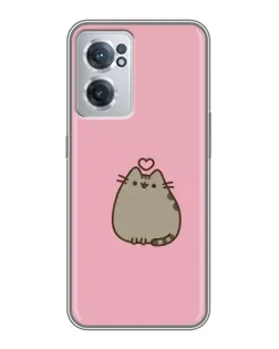 Чехол для OnePlus Nord CE 2 Lite 5G с картинкой «Pusheen сердце» Чехол для OnePlus Nord CE 2 Lite 5G с картинкой «Pusheen сердце»