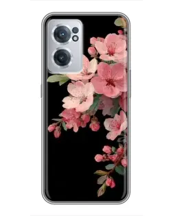 Чехол для OnePlus Nord CE 2 Lite 5G с картинкой «Розовая ветка сакуры»