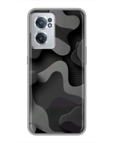 Чехол для OnePlus Nord CE 2 Lite 5G с картинкой «Темный абстрактный камуфляж»