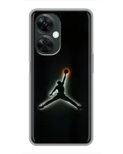 Чехол для OnePlus Nord CE 3 Lite с картинкой «Jordan Gradient Logo» Чехол для OnePlus Nord CE 3 Lite с картинкой «Jordan Gradient Logo»