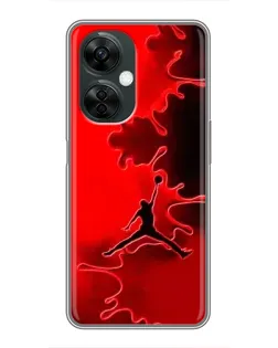Чехол для OnePlus Nord CE 3 Lite с картинкой «Jordan Red Smoke» Чехол для OnePlus Nord CE 3 Lite с картинкой «Jordan Red Smoke»