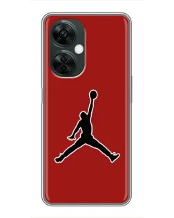 Чехол для OnePlus Nord CE 3 Lite с картинкой «Jordan Red Back» Чехол для OnePlus Nord CE 3 Lite с картинкой «Jordan Red Back»