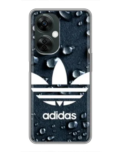Чехол для OnePlus Nord CE 3 Lite с картинкой «Adidas Trefoil Blue»