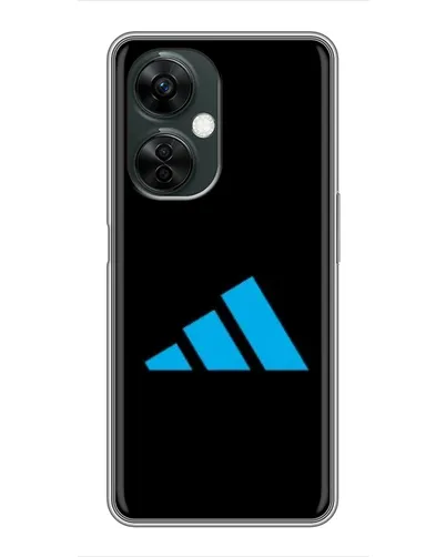 Чехол для OnePlus Nord CE 3 Lite с картинкой «Adidas Cyan Logo»