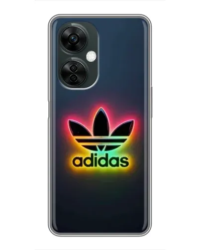 Чехол для OnePlus Nord CE 3 Lite с картинкой «Неоновый Adidas»