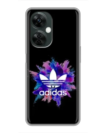 Чехол для OnePlus Nord CE 3 Lite с картинкой «Взрыв красок Adidas»