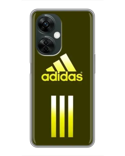 Чехол для OnePlus Nord CE 3 Lite с картинкой «Оливковый градиент Adidas»
