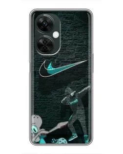 Чехол для OnePlus Nord CE 3 Lite с картинкой «Спортивный арт Nike» Чехол для OnePlus Nord CE 3 Lite с картинкой «Спортивный арт Nike»