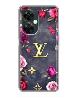 Чехол для OnePlus Nord CE 3 Lite с картинкой «Цветочный Louis Vuitton»