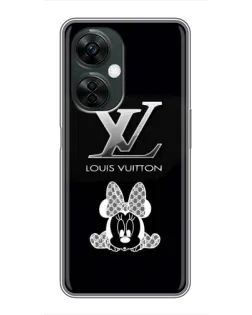 Чехол для OnePlus Nord CE 3 Lite с картинкой «LV и Минни Маус»