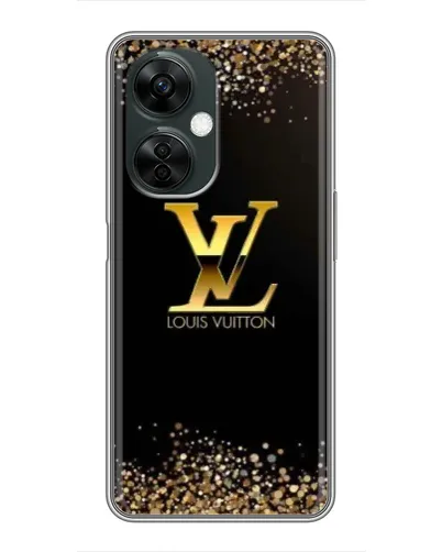 Чехол для OnePlus Nord CE 3 Lite с картинкой «LV — золотые искры»