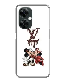 Чехол для OnePlus Nord CE 3 Lite с картинкой «LV и Микки Маус»