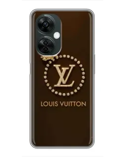 Чехол для OnePlus Nord CE 3 Lite с картинкой «LV — золотая печать»