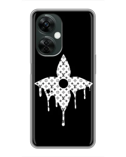 Чехол для OnePlus Nord CE 3 Lite с картинкой «Цветочная монограмма»