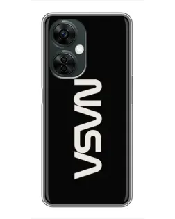 Чехол для OnePlus Nord CE 3 Lite с картинкой «NASA — вертикальный логотип» Чехол для OnePlus Nord CE 3 Lite с картинкой «NASA — вертикальный логотип»