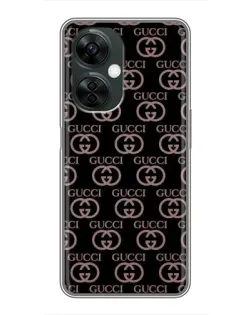 Чехол для OnePlus Nord CE 3 Lite с картинкой «Классическая монограмма Gucci» Чехол для OnePlus Nord CE 3 Lite с картинкой «Классическая монограмма Gucci»