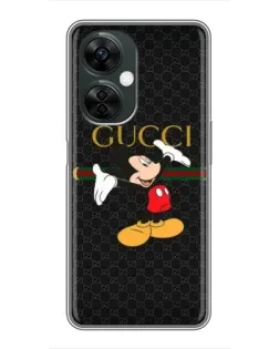 Чехол для OnePlus Nord CE 3 Lite с картинкой «Микки Маус Gucci» Чехол для OnePlus Nord CE 3 Lite с картинкой «Микки Маус Gucci»