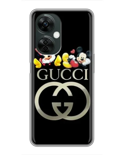 Чехол для OnePlus Nord CE 3 Lite с картинкой «Gucci — герои Disney»