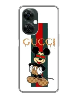 Чехол для OnePlus Nord CE 3 Lite с картинкой «Микки Маус Gucci — полосы» Чехол для OnePlus Nord CE 3 Lite с картинкой «Микки Маус Gucci — полосы»