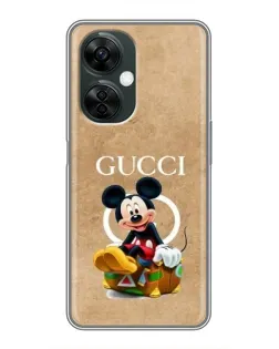 Чехол для OnePlus Nord CE 3 Lite с картинкой «Микки Маус Gucci — крафт» Чехол для OnePlus Nord CE 3 Lite с картинкой «Микки Маус Gucci — крафт»