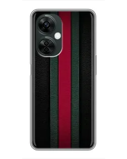Чехол для OnePlus Nord CE 3 Lite с картинкой «Gucci — неоновая линия» Чехол для OnePlus Nord CE 3 Lite с картинкой «Gucci — неоновая линия»