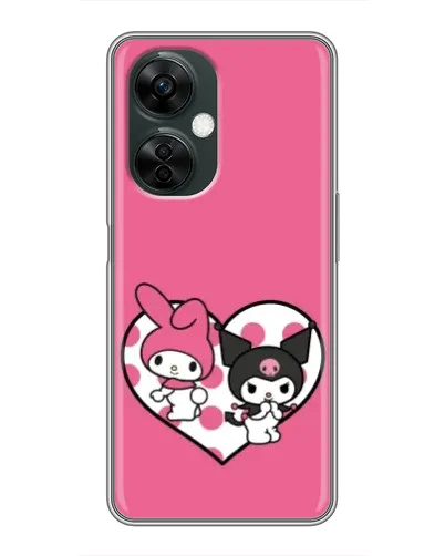 Чехол для OnePlus Nord CE 3 Lite с картинкой «Kuromi и My Melody» Чехол для OnePlus Nord CE 3 Lite с картинкой «Kuromi и My Melody»