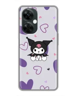 Чехол для OnePlus Nord CE 3 Lite с картинкой «Kuromi и лавандовые сердца» Чехол для OnePlus Nord CE 3 Lite с картинкой «Kuromi и лавандовые сердца»