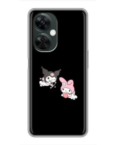 Чехол для OnePlus Nord CE 3 Lite с картинкой «My Melody и Kuromi» Чехол для OnePlus Nord CE 3 Lite с картинкой «My Melody и Kuromi»