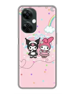 Чехол для OnePlus Nord CE 3 Lite с картинкой «My Melody и Kuromi» Чехол для OnePlus Nord CE 3 Lite с картинкой «My Melody и Kuromi»