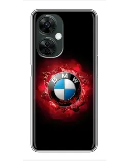 Чехол для OnePlus Nord CE 3 Lite с картинкой «Логотип BMW — вспышка»