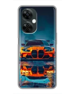 Чехол для OnePlus Nord CE 3 Lite с картинкой «BMW — золотая эмблема»