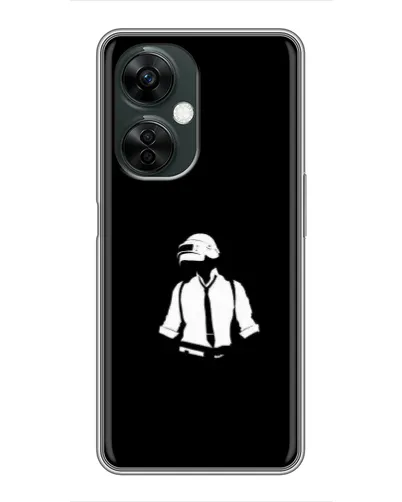 Чохол для OnePlus Nord CE 3 Lite з картинкою «PUBG — білий шолом» Чохол для OnePlus Nord CE 3 Lite з картинкою «PUBG — білий шолом»