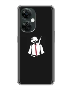Чохол для OnePlus Nord CE 3 Lite з картинкою «PUBG — силует воїна» Чохол для OnePlus Nord CE 3 Lite з картинкою «PUBG — силует воїна»