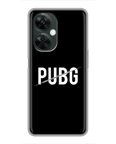 Чохол для OnePlus Nord CE 3 Lite з картинкою «PUBG — білий логотип» Чохол для OnePlus Nord CE 3 Lite з картинкою «PUBG — білий логотип»