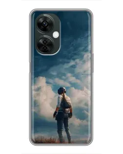 Чохол для OnePlus Nord CE 3 Lite з картинкою «Герой PUBG на скелі» Чохол для OnePlus Nord CE 3 Lite з картинкою «Герой PUBG на скелі»