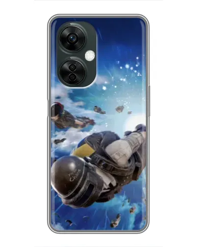 Чохол для OnePlus Nord CE 3 Lite з картинкою «Десант PUBG — стрибок» Чохол для OnePlus Nord CE 3 Lite з картинкою «Десант PUBG — стрибок»