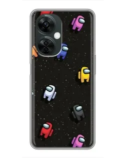 Чехол для OnePlus Nord CE 3 Lite с картинкой «Космический паттерн Among Us» Чехол для OnePlus Nord CE 3 Lite с картинкой «Космический паттерн Among Us»