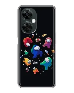 Чехол для OnePlus Nord CE 3 Lite с картинкой «Among Us космос»