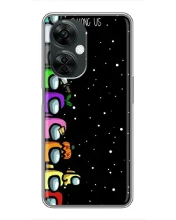 Чехол для OnePlus Nord CE 3 Lite с картинкой «Команда Among Us»