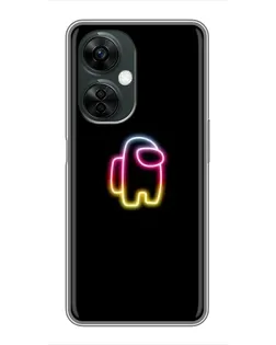 Чехол для OnePlus Nord CE 3 Lite с картинкой «Among Us градиент»