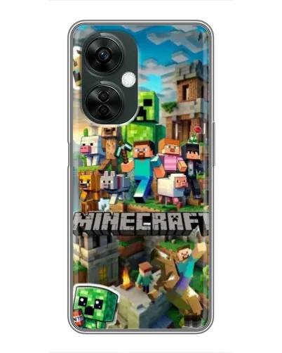 Чехол для OnePlus Nord CE 3 Lite с картинкой «Замок Minecraft» Чехол для OnePlus Nord CE 3 Lite с картинкой «Замок Minecraft»